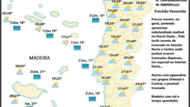 Previsão para Sábado, 11 de Junho Previsão para Sábado, 11 de Junho