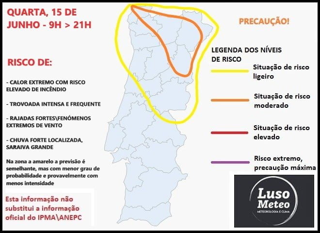 TROVOADAS INTENSAS, RAJADAS, GRANIZO, E MUITO CALOR COM RISCO DE INCÊNDIO... TROVOADAS INTENSAS, RAJADAS, GRANIZO, E MUITO CALOR COM RISCO DE INCÊNDIO...