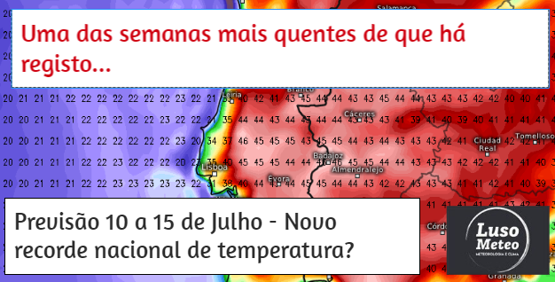 UMA DAS SEMANAS MAIS QUENTES DE SEMPRE A CAMINHO... UMA DAS SEMANAS MAIS QUENTES DE SEMPRE A CAMINHO...
