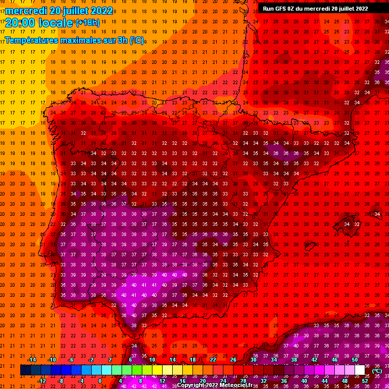 Previsão do tempo de 20 a 25 de Julho - Calor