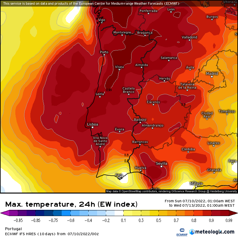Confirmado - Semana inédita na meteorologia em Portugal - Risco máximo Confirmado - Semana inédita na meteorologia em Portugal - Risco máximo