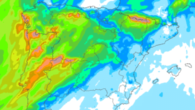 Situação de chuvas durante 7 dias... - Análise de dia 18 Outubro