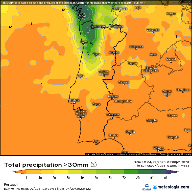 Previsão Semanal: 30 de Abril a 6 de Maio Previsão Semanal: 30 de Abril a 6 de Maio
