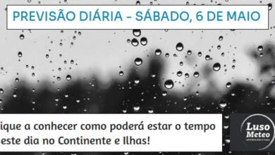 Previsão para Sábado, 6 de Maio