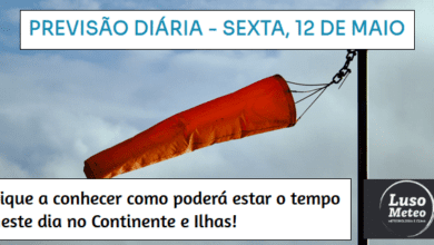 Previsão para Sexta, 12 de Maio Previsão para Sexta, 12 de Maio