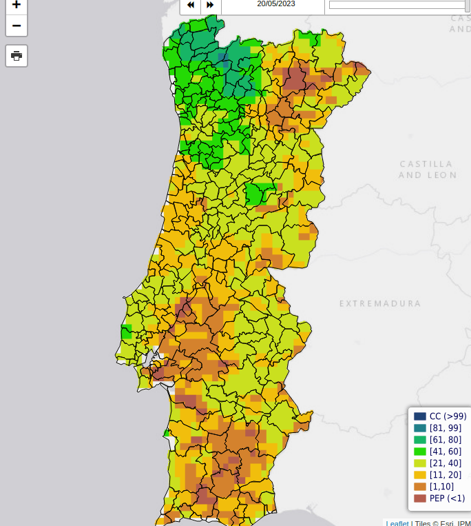 Trovoadas ao longo de toda a semana - 22 a 27 de Maio