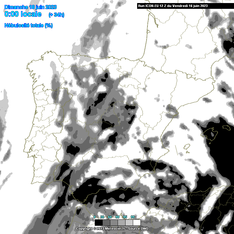 Previsão para Domingo, 18 de Junho