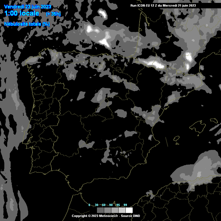 Previsão para Sexta, 23 de Junho