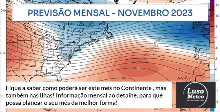 Previsão Mensal: Novembro 2023 Previsão Mensal: Novembro 2023