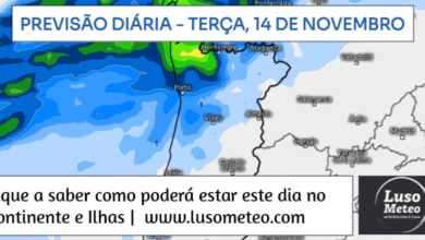 Previsão do Tempo para Terça, 14 de Novembro de 2023 Previsão do Tempo para Terça, 14 de Novembro de 2023