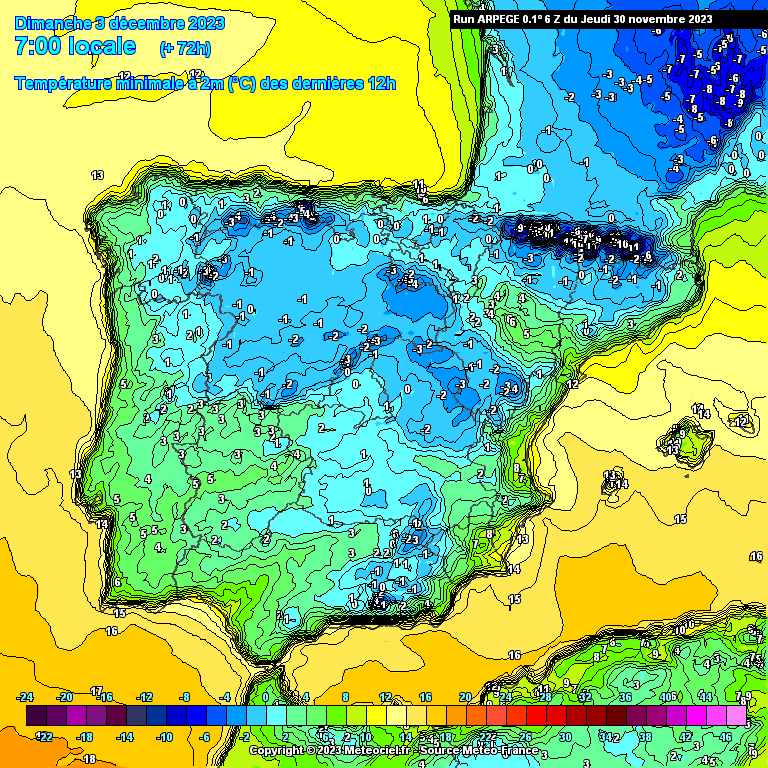 Previsão do tempo para o fim-de-semana prolongado 1 a 3 de Dezembro