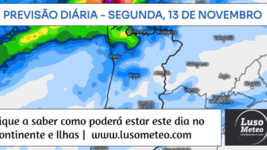 Previsão do Tempo para Segunda, 13 de Novembro de 2023 Previsão do Tempo para Segunda, 13 de Novembro de 2023