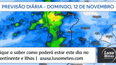 Previsão do Tempo para Domingo, 12 de Novembro de 2023 Previsão do Tempo para Domingo, 12 de Novembro de 2023