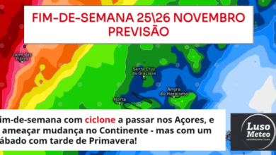 Tempo no Fim-de-Semana: Sábado com sol, Domingo a trazer... mudança?