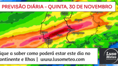Previsão do Tempo para Quinta, 30 de Novembro de 2023 Previsão do Tempo para Quinta, 30 de Novembro de 2023