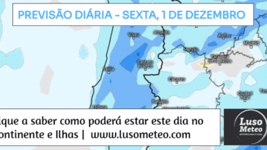 Previsão do Tempo para Sexta, 1 de Dezembro de 2023 Previsão do Tempo para Sexta, 1 de Dezembro de 2023