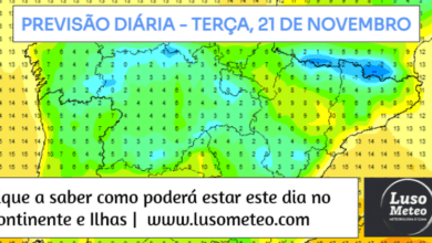 Previsão do Tempo para Terça, 21 de Novembro de 2023 Previsão do Tempo para Terça, 21 de Novembro de 2023