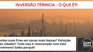 Inversão Térmica - O que é?! - Previsão deste fenómeno entre dias 16 a 20 de Dezembro Inversão Térmica - O que é?! - Previsão deste fenómeno entre dias 16 a 20 de Dezembro