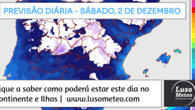 Previsão do Tempo para Sábado, 2 de Dezembro de 2023 Previsão do Tempo para Sábado, 2 de Dezembro de 2023