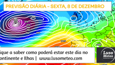 Previsão do Tempo para Sexta, 8 de Dezembro de 2023 Previsão do Tempo para Sexta, 8 de Dezembro de 2023