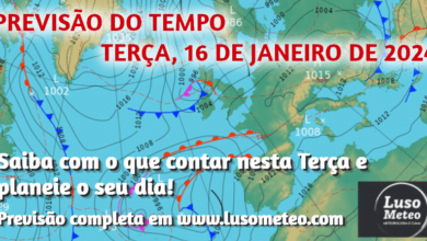 Previsão do Tempo para Terça, 16 de Janeiro de 2024 Previsão do Tempo para Terça, 16 de Janeiro de 2024