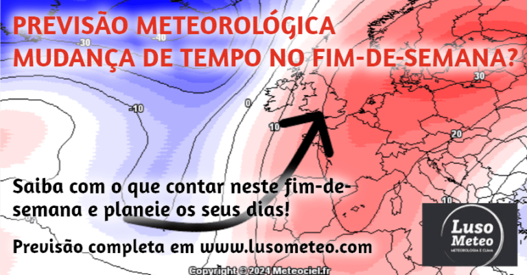 Fim-de-semana com mais nuvens e poeiras - mudança temporária do tempo a caminho