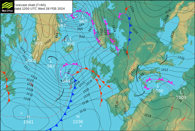 Tempo na Quarta, 28 de Fevereiro de 2024 - Previsão Meteorológica O Tempo na Quarta - Previsão MetOffice