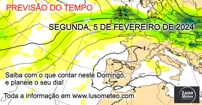 Previsão do Tempo para Segunda, 5 de Fevereiro de 2024 Previsão do Tempo para Segunda, 5 de Fevereiro de 2024