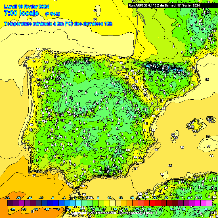 Temperaturas Segunda 