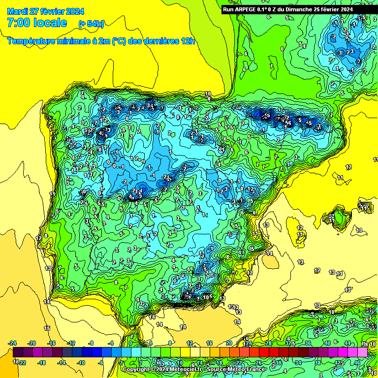 Tempo na Terça, 27 de Fevereiro de 2024 - Mudança de tempo! Temperaturas na Terça-feira - Previsão