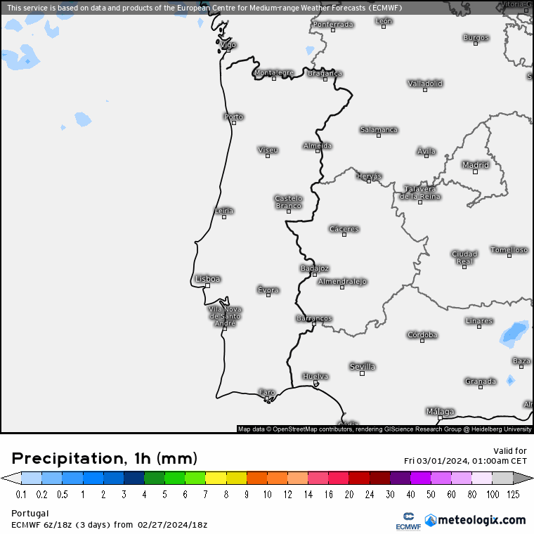Precipitação Sexta-feira
