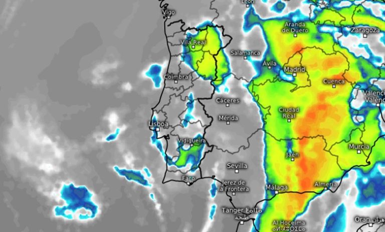 Tempo na Quarta, 20 de Março de 2024 - Mudança de tempo, com chuva e trovoadas em aproximação...
