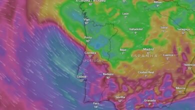 Tempo na Terça, 26 de Março de 2024 - Vento forte, frio e neve devido a uma depressão Tempo na Terça, 26 de Março de 2024 - Vento forte, frio e neve devido a uma depressão