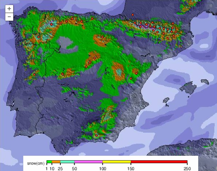 Tempo na Páscoa com chuva, frio, vento e neve! - Previsão do Tempo 23 Março a 7 de Abril Neve nos próximos dias
