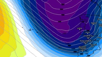 Tempo na Sexta, 29 de Março - Continuação de frio, instabilidade, neve - Chuva não dá trégua...