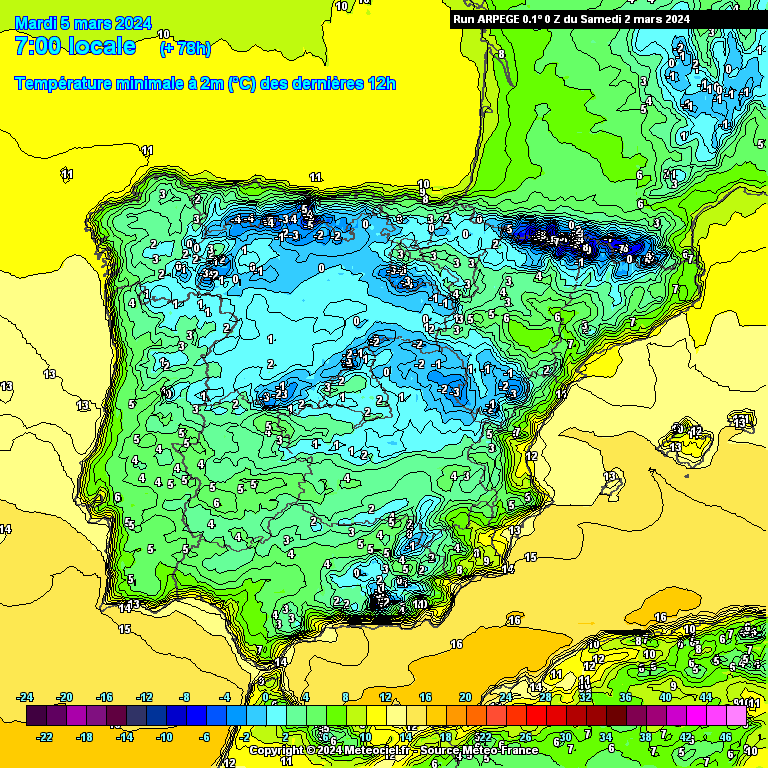 Tempo na Terça, 5 de Março de 2024 - Mudança no Tempo Temperaturas na Terça, Portugal Continental