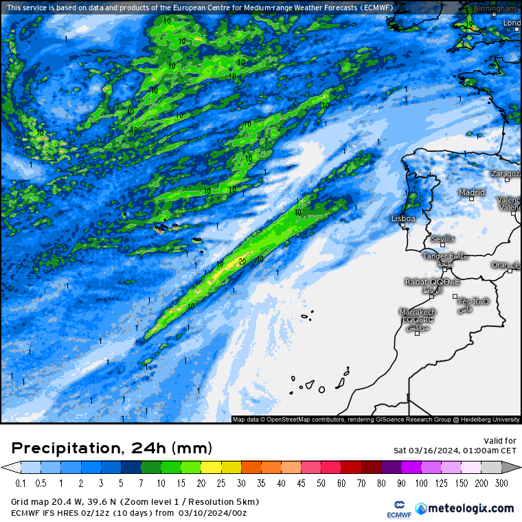 Tempo na Semana 11 a 17 de Março - A Primavera está de regresso, mas... Chuva na Sexta