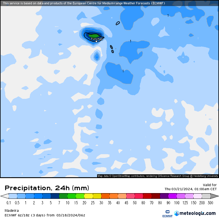 Tempo na Quarta, 20 de Março de 2024 - Mudança de tempo, com chuva e trovoadas em aproximação...
