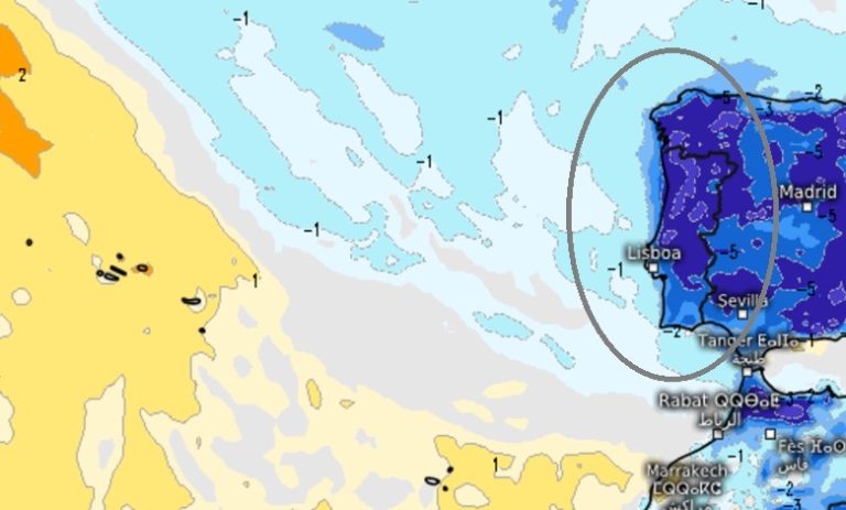 Tempo na Quarta, 1 de Maio 2024 - Dia do Trabalhador com chuva, frio e neve - Previsão completa