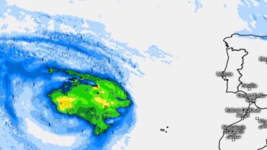 Tempo na Terça, 16 de Abril de 2024 - Calor, com algumas poeiras...