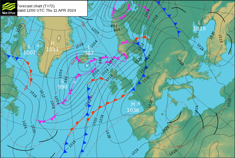 Tempo na Quinta, 11 de Abril de 2024 - Tempo de Verão com 30ºC Tempo na Quinta - Previsão MetOffice