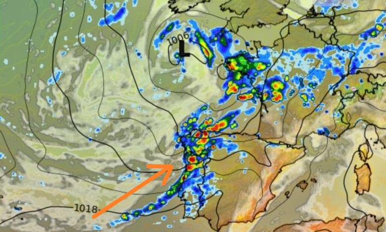 Tempo no Domingo, 5 de Maio - Abafado, sobe a temperatura, mas a chuva não dá tréguas... Tempo no Domingo, 5 de Maio - Abafado, sobe a temperatura, mas a chuva não dá tréguas...