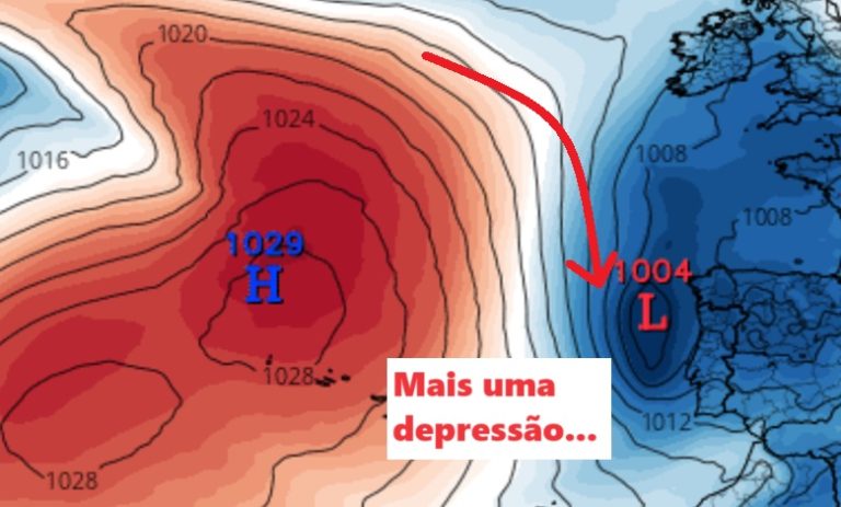Calor, mas depois chega uma DEPRESSÃO com instabilidade e TROVOADAS! - Previsão de 7 a 13 de Maio e mais detalhes!