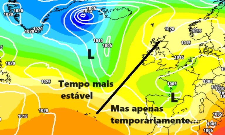 Tempo na Segunda, 20 de Maio 2024 - Tempo mais seco, finalmente - mudança, mas temporária....