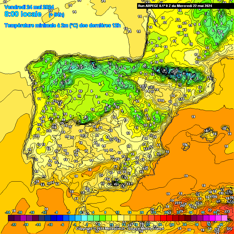 Tempo na Sexta, 24 de Maio - Finalmente o calor chega, saiba em que regiões do país! Temperaturas na Sexta, 24 de Maio