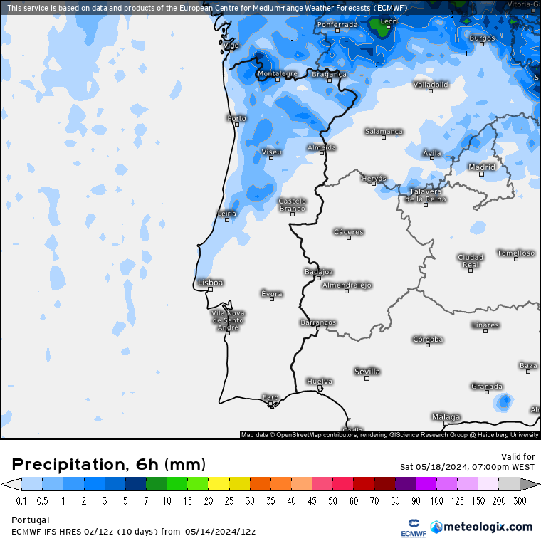 Chuva Sábado 18 de Maio