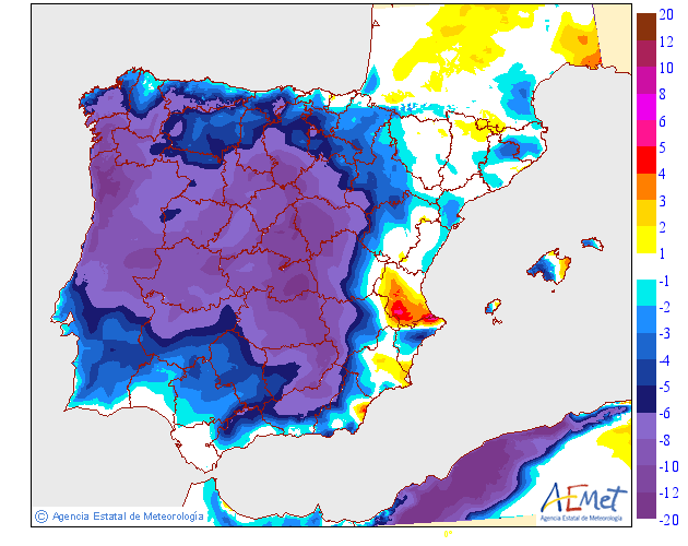 Tempo no Sábado Variação de temperaturas Sábado, 8 de Junho