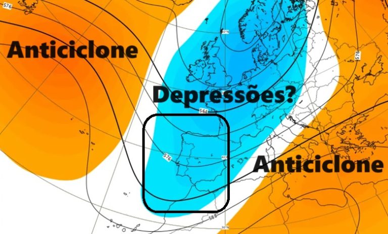 Tempo esta semana - 10 a 16 de Junho - Anticiclone "de férias", mais depressões a caminho? Previsão completa!