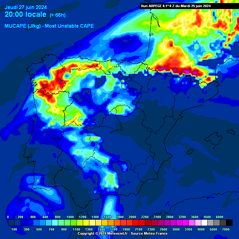 Tempo na Quinta, 27 de Junho - Depressão provoca chuva e trovoadas, com granizo - saiba em que regiões, e os detalhes! Tempo na Quinta 27 de Junho - Trovoadas e instabilidade