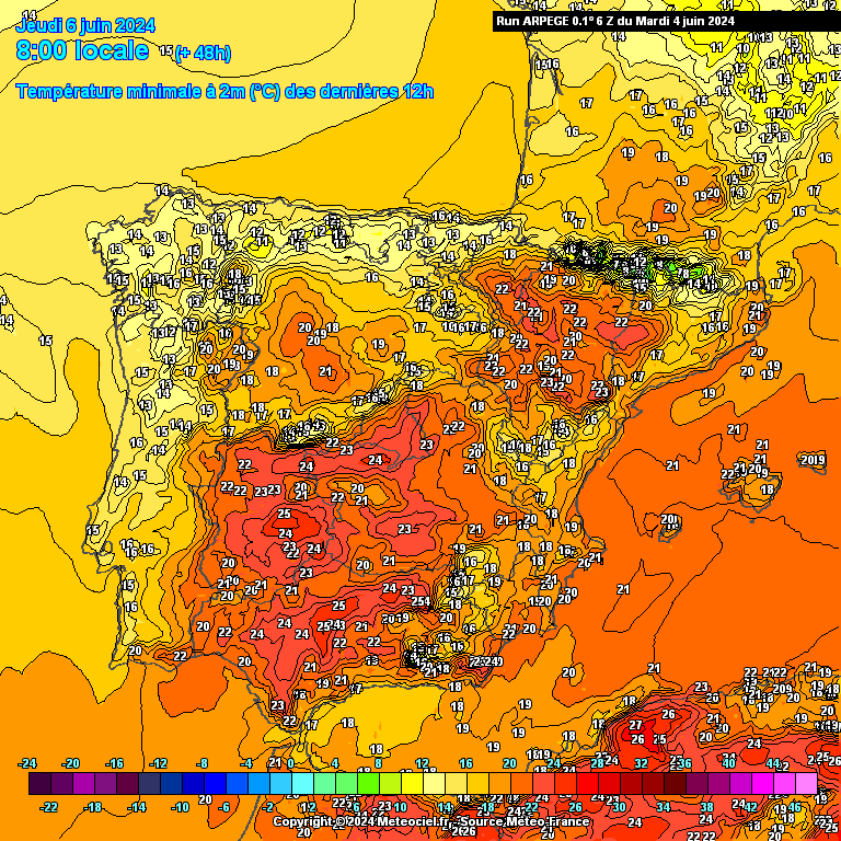 Tempo na Quinta, 6 de Junho - Muito calor, mas com poeiras e instabilidade à espreita - Previsão completa! Tempo na Quinta, 6 de Junho - Muito calor, mas com poeiras e instabilidade à espreita - Previsão completa!